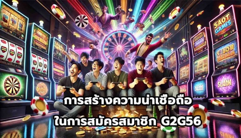 การสร้างความน่าเชื่อถือในการสมัครสมาชิก G2G56-13