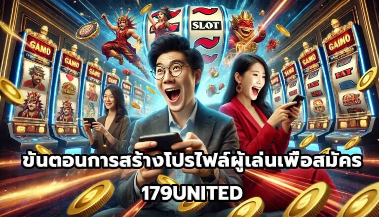 ขั้นตอนการสร้างโปรไฟล์ผู้เล่นเพื่อสมัคร 179UNITED-11